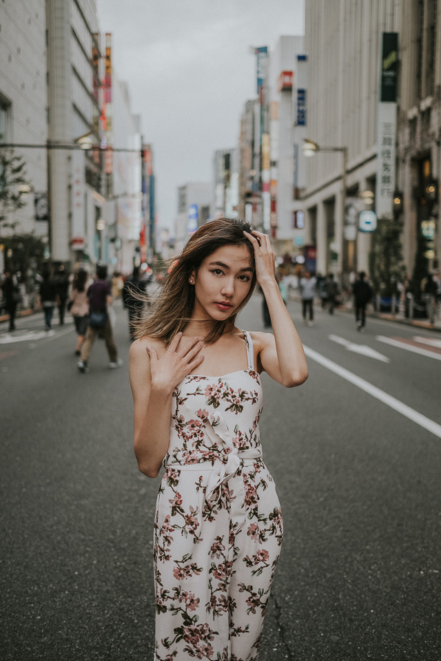 lifestylefotos mit Georgia in Tokio